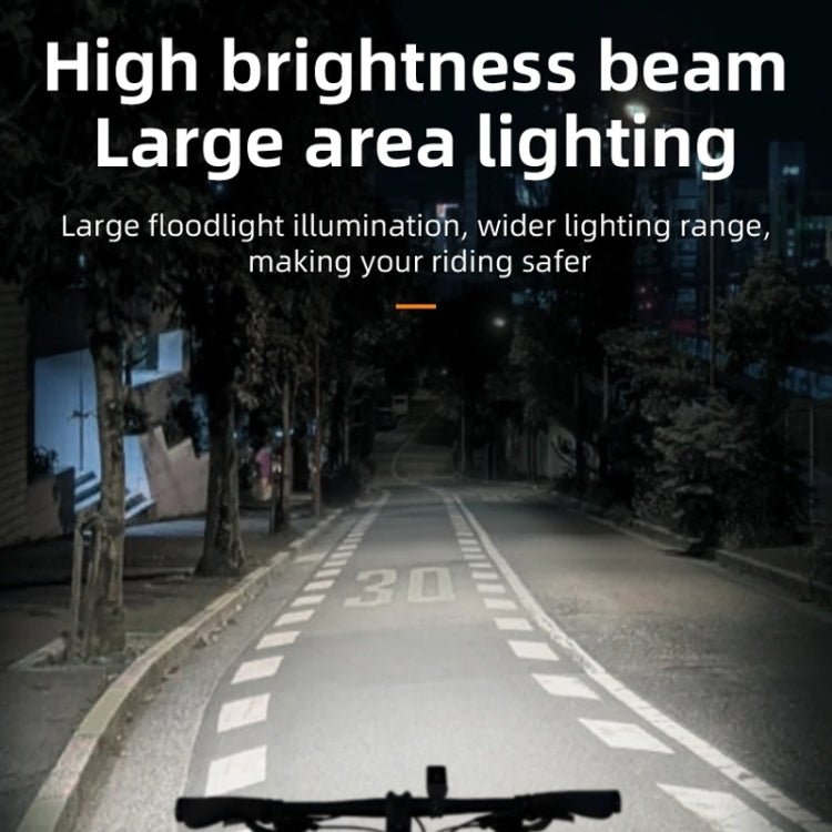 ESLNF Mountain Bike Headlight Waterproof Aluminum USB Charging Road Bike Light Cycling Gear, Bike Headlight