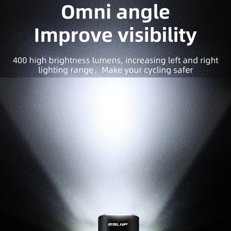 ESLNF Mountain Bike Headlight Waterproof Aluminum USB Charging Road Bike Light Cycling Gear, Bike Headlight