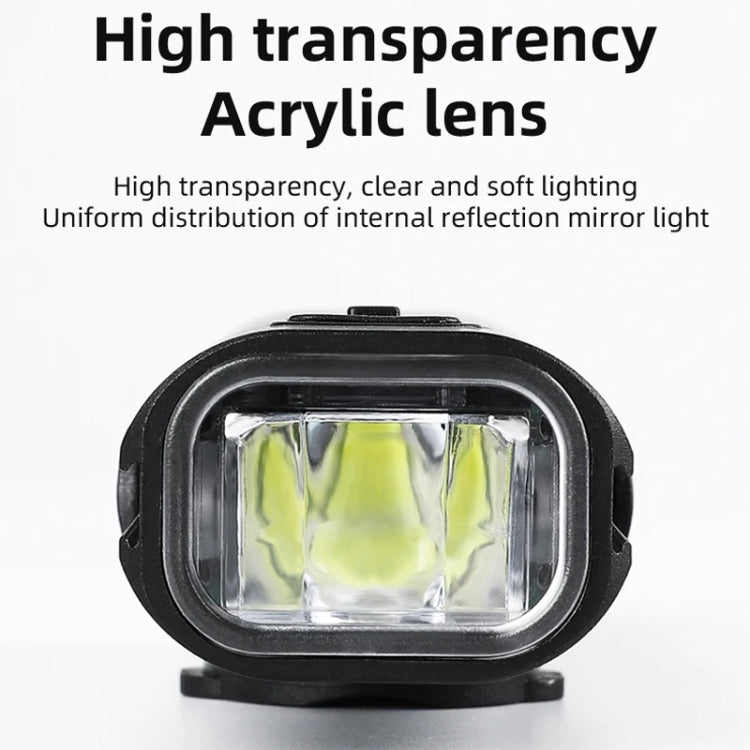 ESLNF Mountain Bike Headlight Waterproof Aluminum USB Charging Road Bike Light Cycling Gear, Bike Headlight