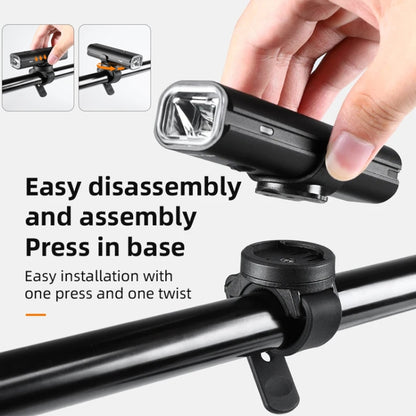 ESLNF Mountain Bike Headlight Waterproof Aluminum USB Charging Road Bike Light Cycling Gear, Bike Headlight