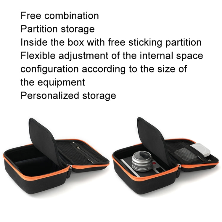 Cwatcun D156 Large Portable Storage Bag Small Microslice Hard Shell Camera Bag