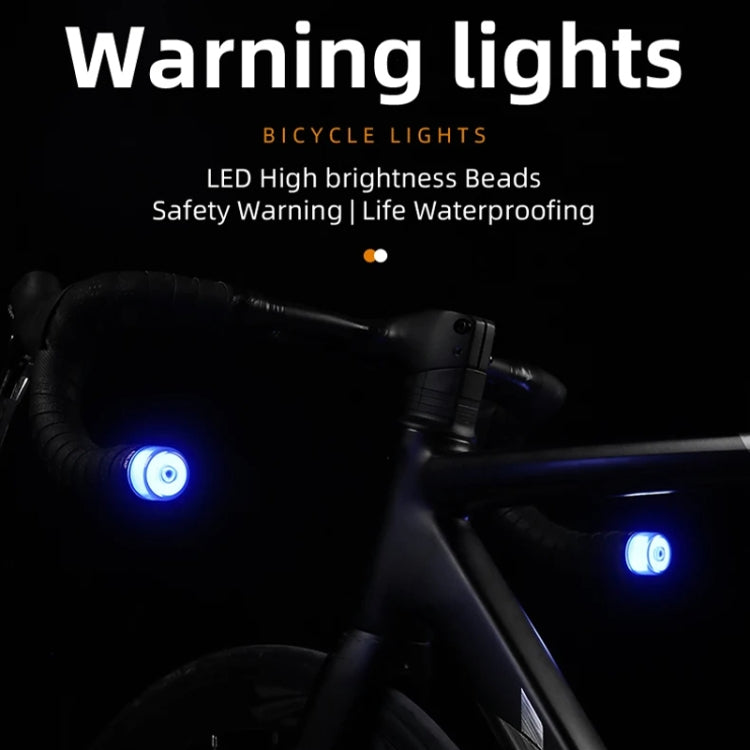 ESLNF Bike Handlebar Light LED Bicycle Turn Signal Cycling Light Waterproof Safety Warning Indicator Lamp, Normal