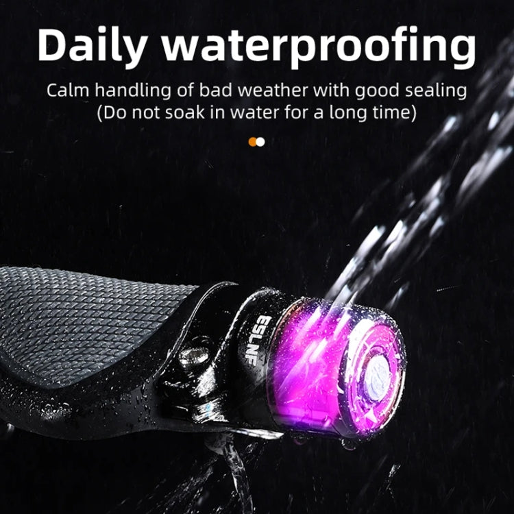 ESLNF Bike Handlebar Light LED Bicycle Turn Signal Cycling Light Waterproof Safety Warning Indicator Lamp, Normal