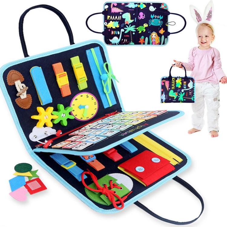 Toddler Montessori Busy Board DIY Children Sensory Early Learning Educational Toy