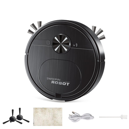 Automatic Smart Sweeping Robot Rechargeable Home 3 In 1 Floor Cleaner