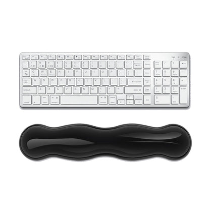 Cool Silicone Keyboard Wrist Rest Mouse Pad Relieve Wrist Fatigue, Small Transparent, Small Transparent Gray, Small Green, Large Transparent, Large Transparent Gray, Large Green