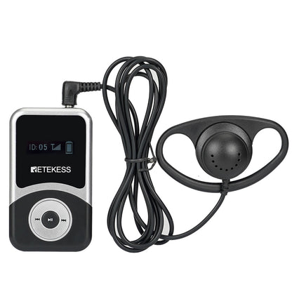 RETEKESS T131S Guide Receiver Wireless Explanation Receiver, Receiver