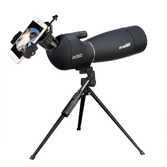 SVBONY SV28 25-75x70 IP65 Waterproof Bird Scope, 21mm Eyepiece