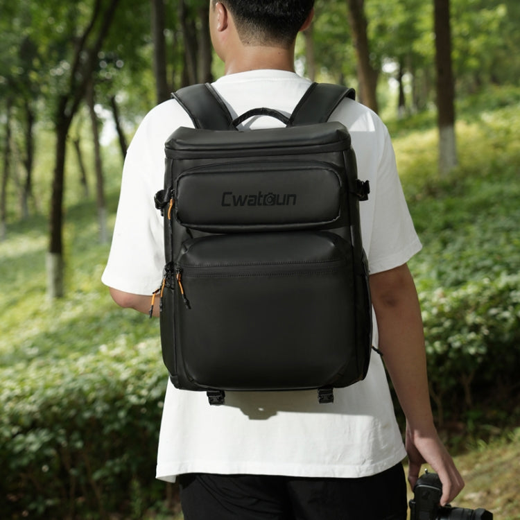 Cwatcun D141 Shoulder Drone Bag Large Capacity Multifunctional Waterproof Photography SLR Camera Bag, D141