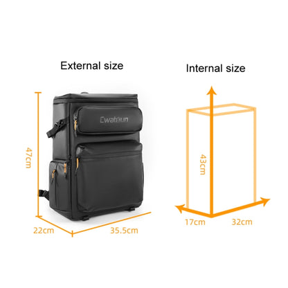 Cwatcun D141 Shoulder Drone Bag Large Capacity Multifunctional Waterproof Photography SLR Camera Bag, D141