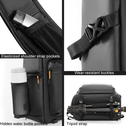 Cwatcun D141 Shoulder Drone Bag Large Capacity Multifunctional Waterproof Photography SLR Camera Bag, D141
