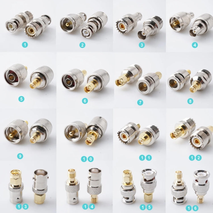 36pcs /Box RF Coaxial Adapter RF Converter, 36pcs /Box