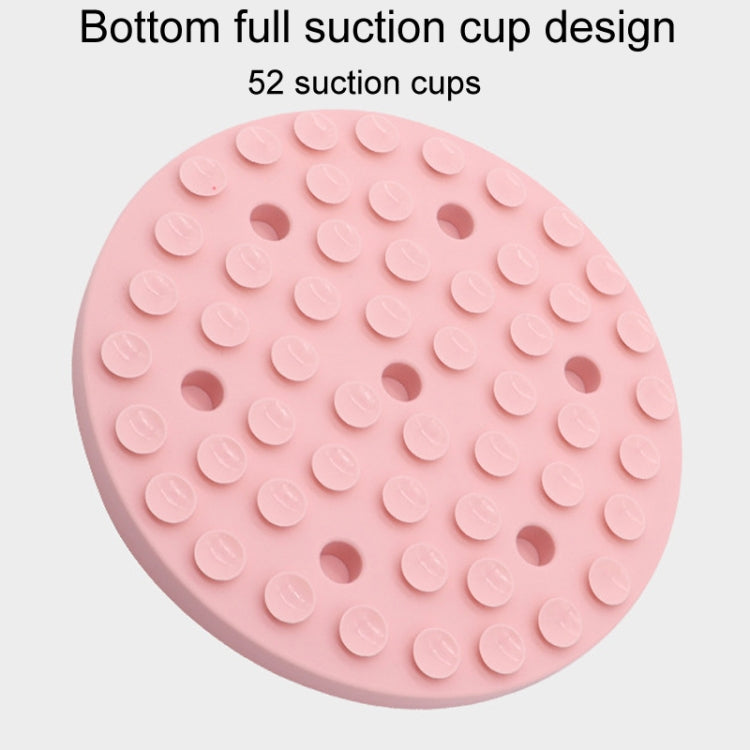 Rose Shaped Pet Lick Pads Dogs Silicone Slow Eating Mat
