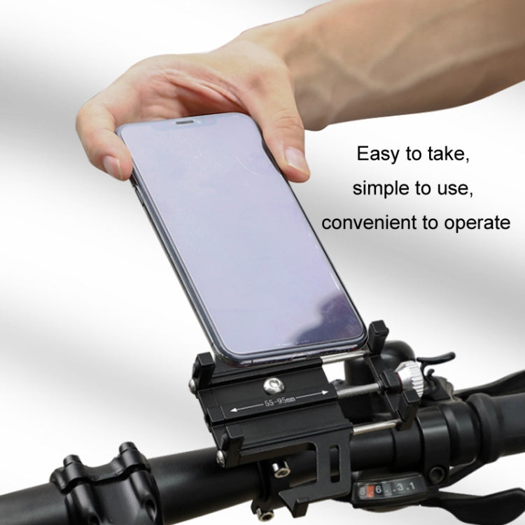 Aluminum Alloy Motorcycle Bicycle Navigation Mobile Phone Holder