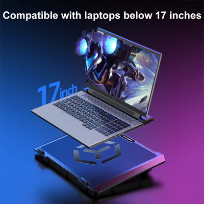 ICE COOREL S511 Laptop Radiator Heightening Bracket, Single Fan, Dual-fans no Speed Regulation, Dual-fans with Speed Regulation
