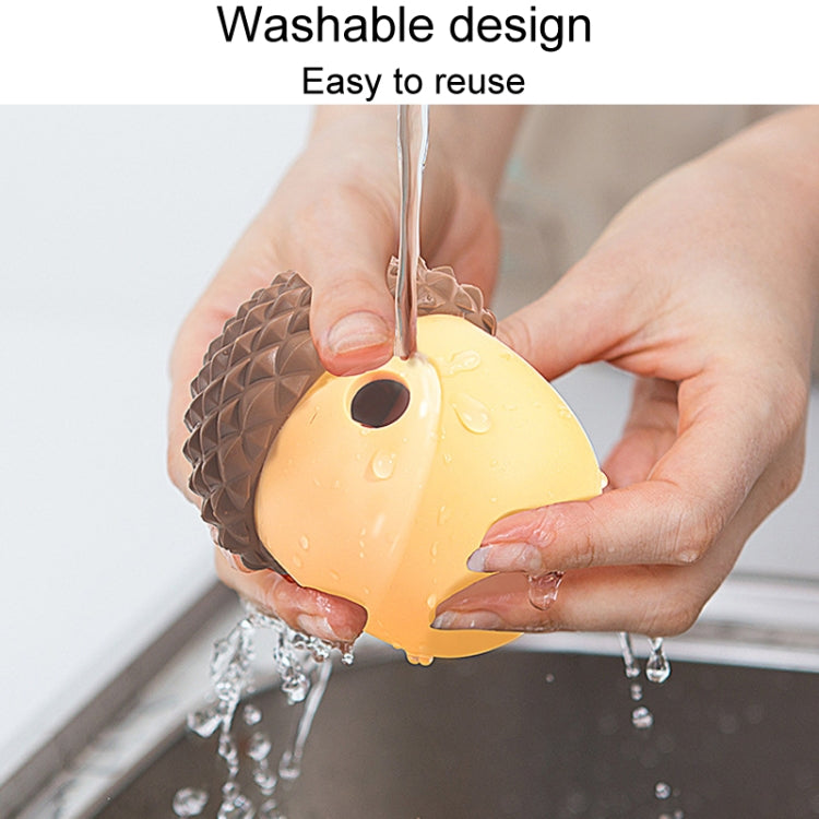 Pet Toys Leaky Ball Dogs Acorn Shape Educational Slow Eating Toys
