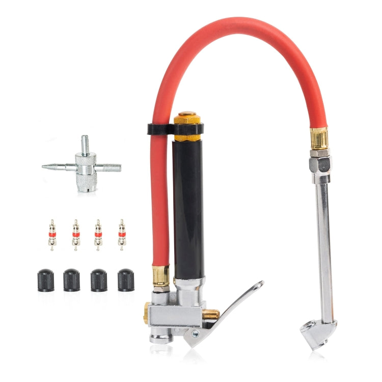 Car Tires Hand-Held Inflatable Tire Pressure Rod With Tools, A9034