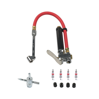 Car Tires Hand-Held Inflatable Tire Pressure Rod With Tools, A9034