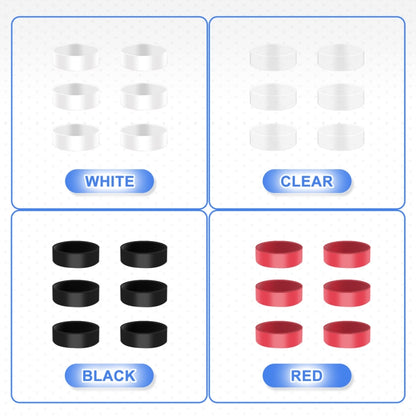 12pairs Silicone Joystick Protectors For Steam Deck / PS4 / PS5 / Switch / Xbox, 12pairs Mixed Color