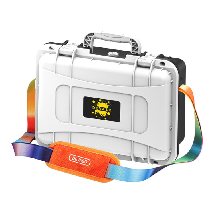 DEVASO For Switch / OLED IP67 Waterproof Storage Case Hardshell Bag, Orange Blue, Black White, Black, Orange Blue+Shoulder Strap, Black White+Shoulder Strap, Black+Shoulder Strap