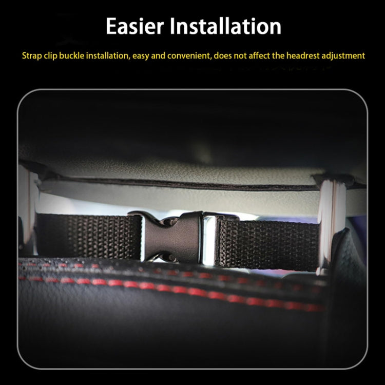 2 In 1 Car Seat Back Storage Hanging Tissue Bag, Standard, Enlarged