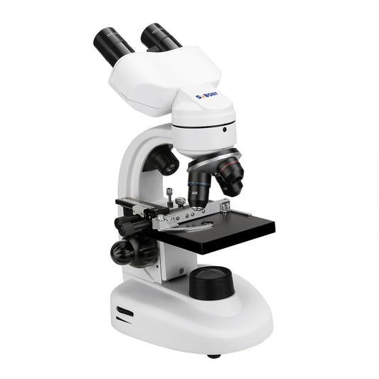 SVBONY SV605 40-1600X Compound Binocular Microscope, EU Plug, US Plug