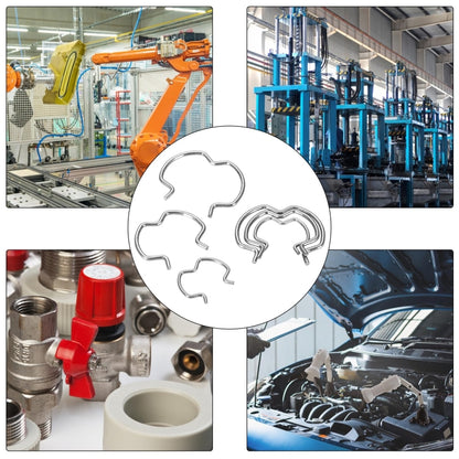 18pcs /Set Quick Connector Clip Transmission Cooler Wire Clip