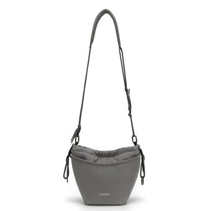 Cwatcun D159 Cloud Drawstring Camera Bag Shoulder Crossbody Photo Bag