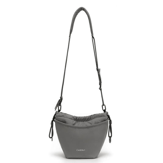 Cwatcun D159 Cloud Drawstring Camera Bag Shoulder Crossbody Photo Bag