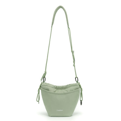 Cwatcun D159 Cloud Drawstring Camera Bag Shoulder Crossbody Photo Bag