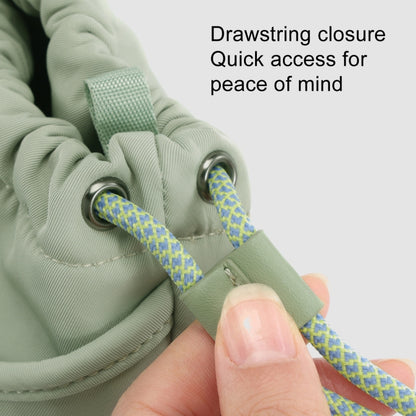 Cwatcun D159 Cloud Drawstring Camera Bag Shoulder Crossbody Photo Bag