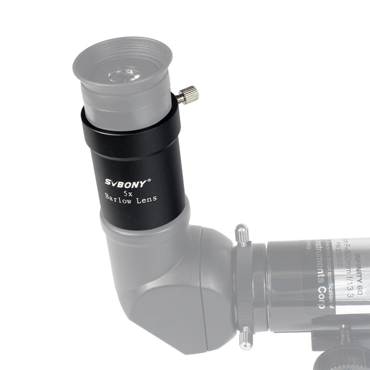 SVBONY F9102A 1.25 Inch 5x Multiplier Astronomical Telescope Accessories, F9102A