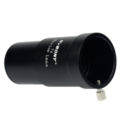 SVBONY F9102A 1.25 Inch 5x Multiplier Astronomical Telescope Accessories, F9102A