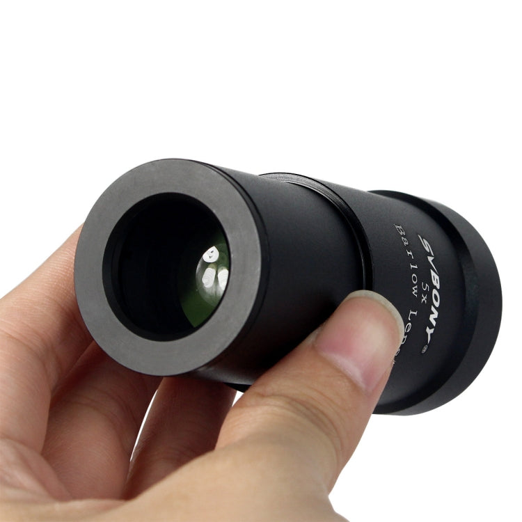 SVBONY F9102A 1.25 Inch 5x Multiplier Astronomical Telescope Accessories, F9102A