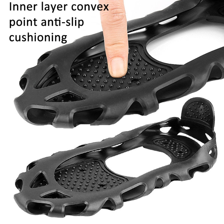 30 Point Cleats Crampons Spikes for Walking, Jogging, Hiking, Mountaineering Ice Snow Grips, S, M, L, XL