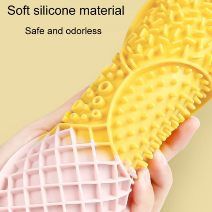 Ice-Cream Silicone Pet Licking Tray Cats And Dogs Anti-Choking Slow Eating Pad