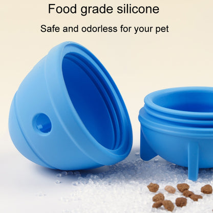 Pet Gnawing And Teething Educational Feeder Cats And Dogs Space Ship Funnel Toys