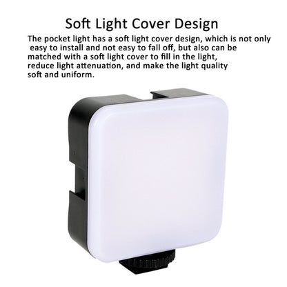 Clip Fill Light with PTZ Video Conference Mobile Phone Camera Photography Lamp, Battery Type 3-color Light, Rechargeable 3-color Light, Rechargable RGB Light, Battery Type White Light
