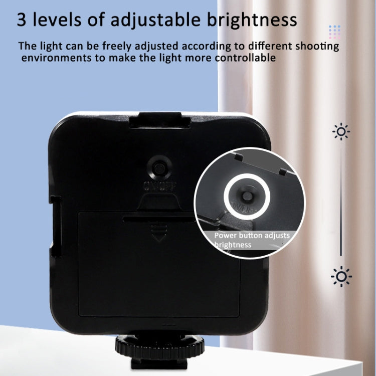 Clip Fill Light with PTZ Video Conference Mobile Phone Camera Photography Lamp, Battery Type 3-color Light, Rechargeable 3-color Light, Rechargable RGB Light, Battery Type White Light