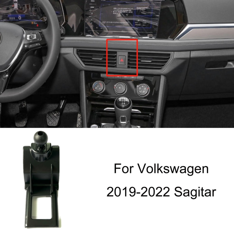 For Volkswagen Car Air Outlet Modified Mobile Phone Holder Base, 19-22 Sagitar, 19-22 Tayron/ Tayron X, 19-23 Touareg, 19-21 Tharu, 20 Viloran, 19-23 T_Cross/20-21 TACOUA, 21-23 Teramont/Teramont X/Viloran, 22 Tiguan L/Tiguan X, 21 Golf 8, 21 CC       ...