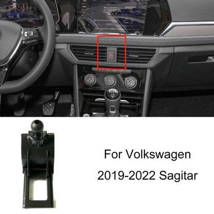 For Volkswagen Car Air Outlet Modified Mobile Phone Holder Base, 19-22 Sagitar, 19-22 Tayron/ Tayron X, 19-23 Touareg, 19-21 Tharu, 20 Viloran, 19-23 T_Cross/20-21 TACOUA, 21-23 Teramont/Teramont X/Viloran, 22 Tiguan L/Tiguan X, 21 Golf 8, 21 CC       ...