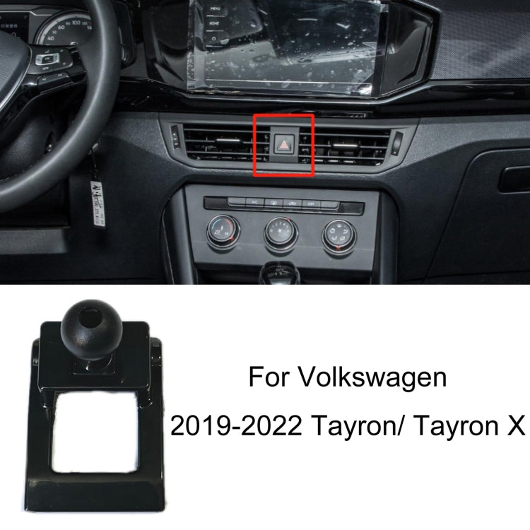 For Volkswagen Car Air Outlet Modified Mobile Phone Holder Base, 19-22 Sagitar, 19-22 Tayron/ Tayron X, 19-23 Touareg, 19-21 Tharu, 20 Viloran, 19-23 T_Cross/20-21 TACOUA, 21-23 Teramont/Teramont X/Viloran, 22 Tiguan L/Tiguan X, 21 Golf 8, 21 CC       ...