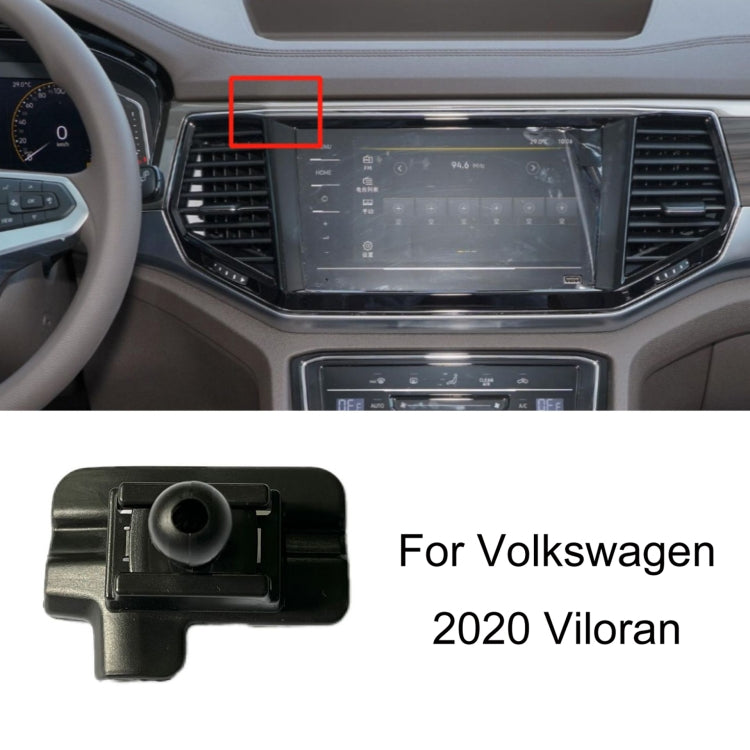 For Volkswagen Car Air Outlet Modified Mobile Phone Holder Base, 19-22 Sagitar, 19-22 Tayron/ Tayron X, 19-23 Touareg, 19-21 Tharu, 20 Viloran, 19-23 T_Cross/20-21 TACOUA, 21-23 Teramont/Teramont X/Viloran, 22 Tiguan L/Tiguan X, 21 Golf 8, 21 CC       ...