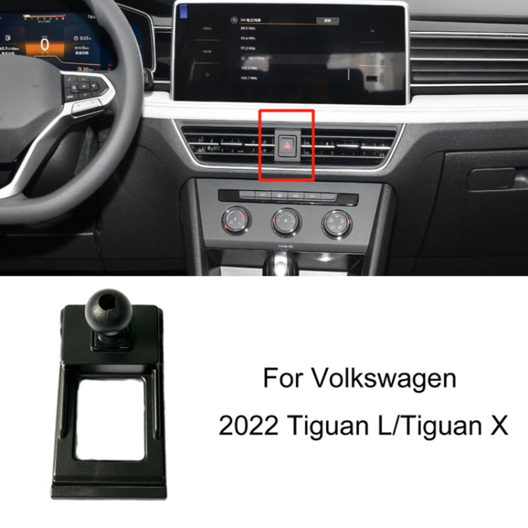 For Volkswagen Car Air Outlet Modified Mobile Phone Holder Base, 19-22 Sagitar, 19-22 Tayron/ Tayron X, 19-23 Touareg, 19-21 Tharu, 20 Viloran, 19-23 T_Cross/20-21 TACOUA, 21-23 Teramont/Teramont X/Viloran, 22 Tiguan L/Tiguan X, 21 Golf 8, 21 CC       ...