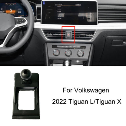 For Volkswagen Car Air Outlet Modified Mobile Phone Holder Base, 19-22 Sagitar, 19-22 Tayron/ Tayron X, 19-23 Touareg, 19-21 Tharu, 20 Viloran, 19-23 T_Cross/20-21 TACOUA, 21-23 Teramont/Teramont X/Viloran, 22 Tiguan L/Tiguan X, 21 Golf 8, 21 CC       ...
