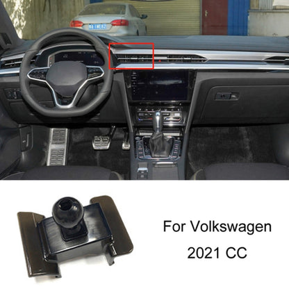 For Volkswagen Car Air Outlet Modified Mobile Phone Holder Base, 19-22 Sagitar, 19-22 Tayron/ Tayron X, 19-23 Touareg, 19-21 Tharu, 20 Viloran, 19-23 T_Cross/20-21 TACOUA, 21-23 Teramont/Teramont X/Viloran, 22 Tiguan L/Tiguan X, 21 Golf 8, 21 CC       ...