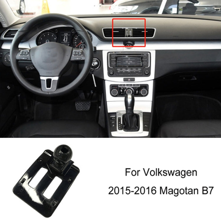 For Volkswagen Car Air Outlet Modified Mobile Phone Holder Base, 19-22 Sagitar, 19-22 Tayron/ Tayron X, 19-23 Touareg, 19-21 Tharu, 20 Viloran, 19-23 T_Cross/20-21 TACOUA, 21-23 Teramont/Teramont X/Viloran, 22 Tiguan L/Tiguan X, 21 Golf 8, 21 CC       ...