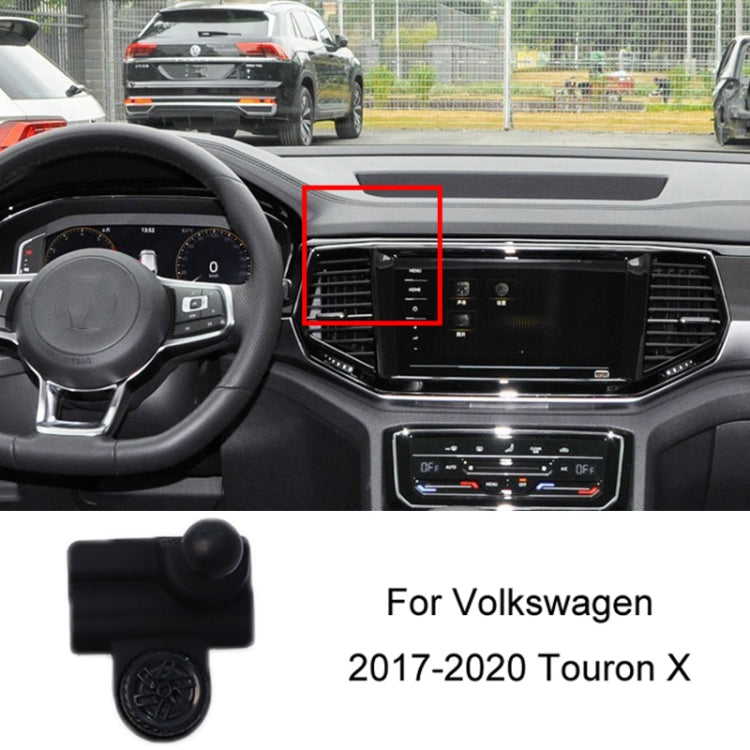For Volkswagen Car Air Outlet Modified Mobile Phone Holder Base, 19-22 Sagitar, 19-22 Tayron/ Tayron X, 19-23 Touareg, 19-21 Tharu, 20 Viloran, 19-23 T_Cross/20-21 TACOUA, 21-23 Teramont/Teramont X/Viloran, 22 Tiguan L/Tiguan X, 21 Golf 8, 21 CC       ...