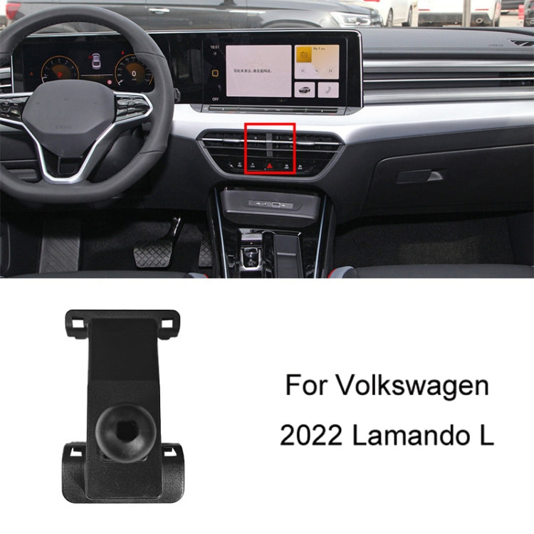 For Volkswagen Car Air Outlet Modified Mobile Phone Holder Base, 19-22 Sagitar, 19-22 Tayron/ Tayron X, 19-23 Touareg, 19-21 Tharu, 20 Viloran, 19-23 T_Cross/20-21 TACOUA, 21-23 Teramont/Teramont X/Viloran, 22 Tiguan L/Tiguan X, 21 Golf 8, 21 CC       ...
