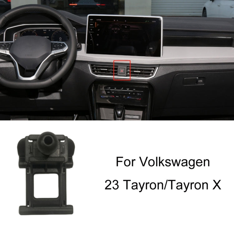 For Volkswagen Car Air Outlet Modified Mobile Phone Holder Base, 19-22 Sagitar, 19-22 Tayron/ Tayron X, 19-23 Touareg, 19-21 Tharu, 20 Viloran, 19-23 T_Cross/20-21 TACOUA, 21-23 Teramont/Teramont X/Viloran, 22 Tiguan L/Tiguan X, 21 Golf 8, 21 CC       ...